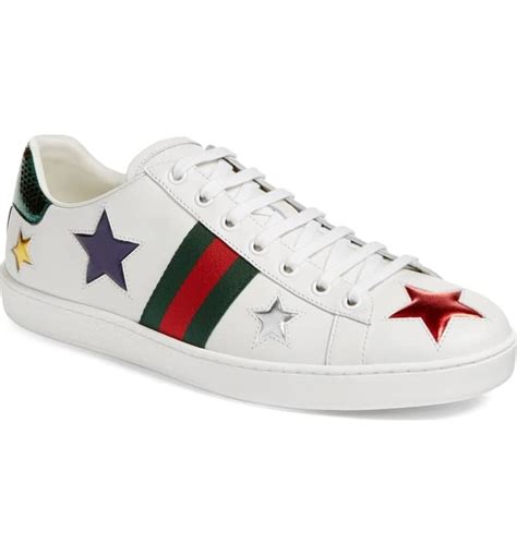 gucci star sneakers|Gucci casual sneakers.